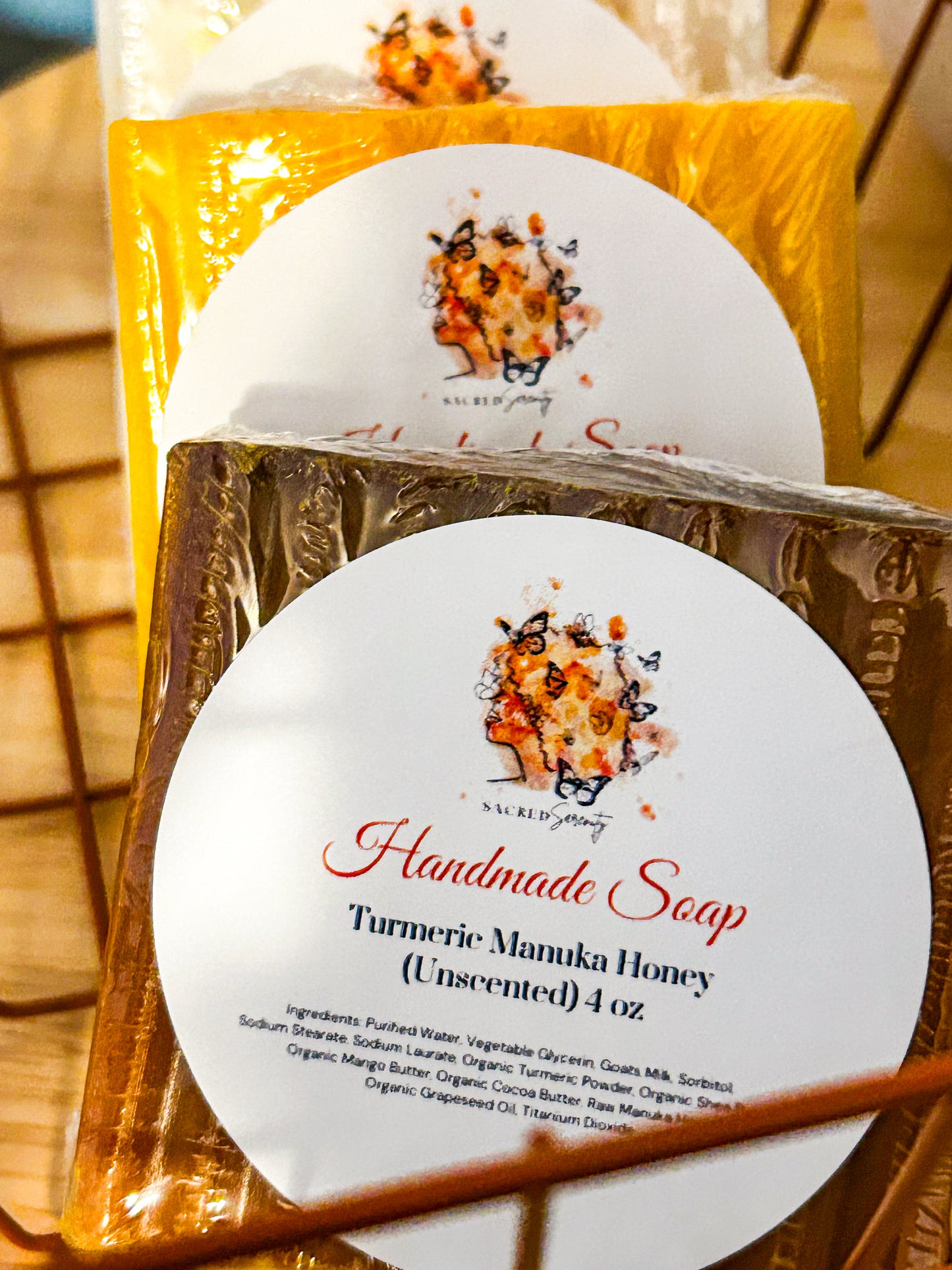 Turmeric Manuka Honey Brightening Soap Bars